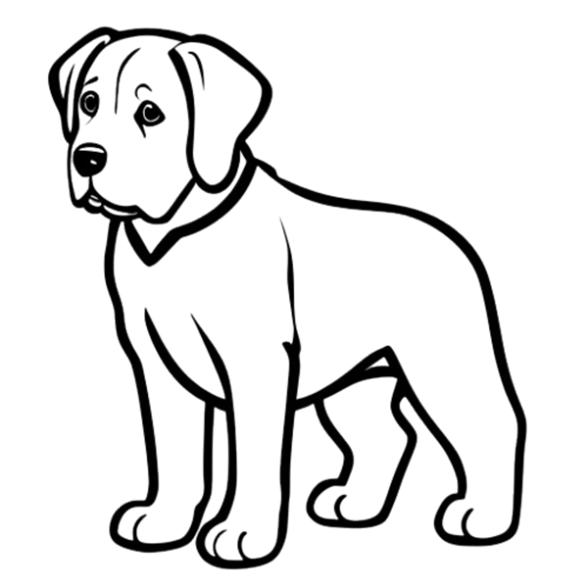 Labrador Retriever Tekening