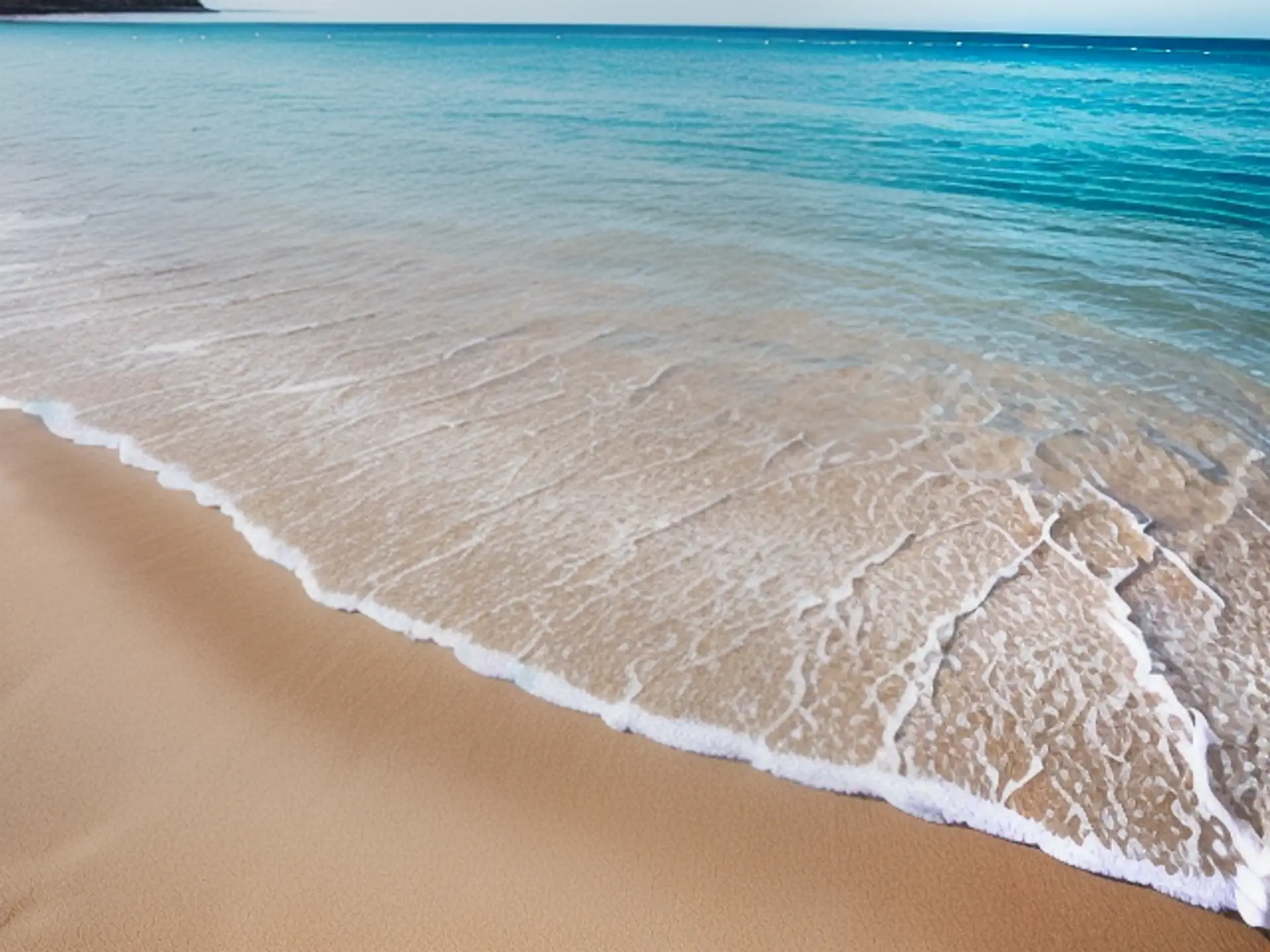 Kristalhelder turquoise water ontmoet goudkleurig tropisch zandstrand