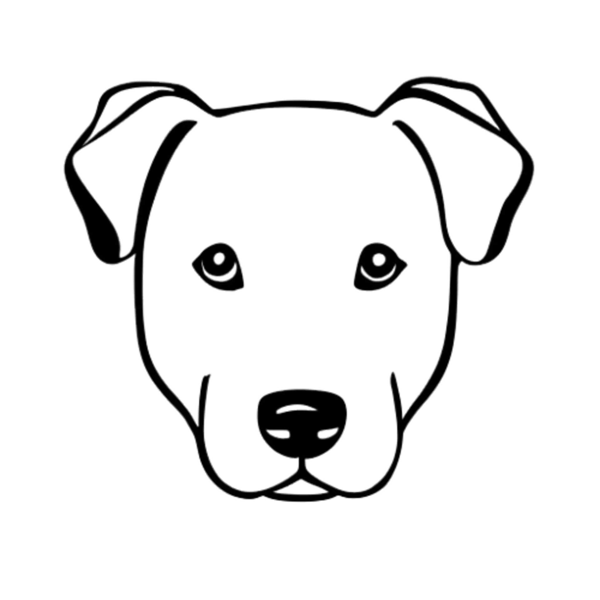 Labrador Retriever Hoofd